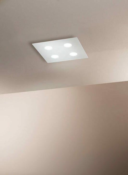 Plafoniera Flat 4 Luce