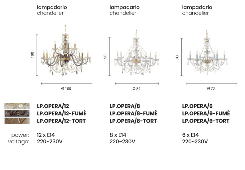 Sospensione Opera